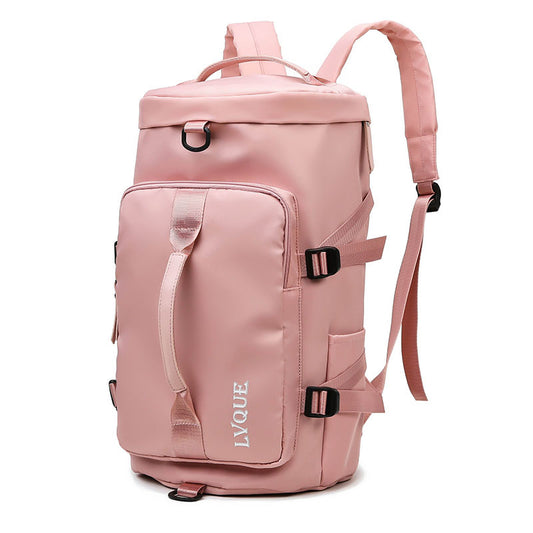 gym travel backpack waterproof fitness bag with shoe compartment