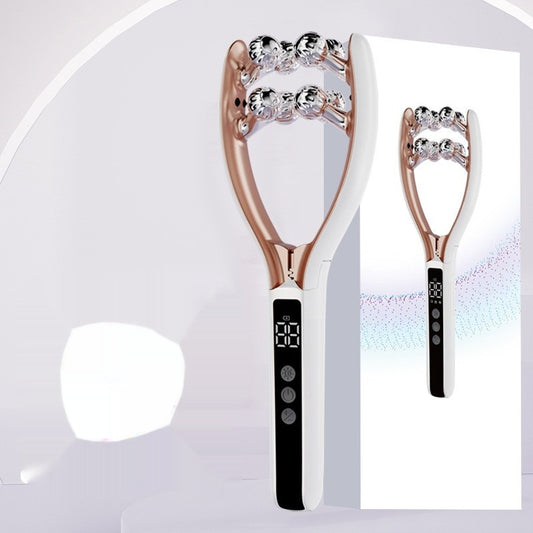 EMS face massager microcurrent V-Roller for skin lifting