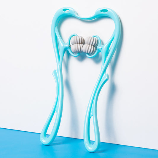 neck massager roller 6 wheel deep tissue