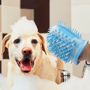 dog paw cleaner 2 in 1 portable cleaning cup