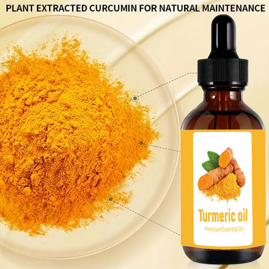 Turmeric Oil 30ml - For The Face Turmeric Serum For Dark Spots Corrector Serum For Face & Body, Anti Aging Facial Serum For Women Men, Reduces Hyperpigmentat