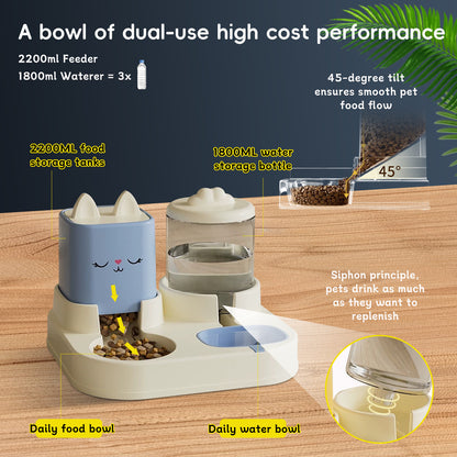 smart pet feeder water dispenser