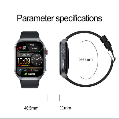 Smart Watch Women Men 2.0 Display - Waterproof Fitness Tracker With Bluetooth Call Answer, 24 -7 Heart Rate Sleep Monitor, Pedometer Fashion Gift For Her