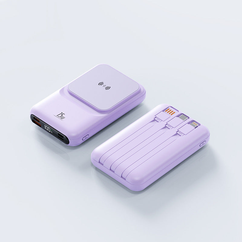 magnetic wireless power bank 10000mAh