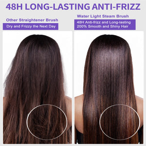 Steam Hair Straightener Brush