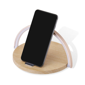 3-in-1 Wireless Charger, Bluetooth Speaker & Light