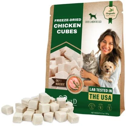 freeze dried pet treats natural cubes cats dogs