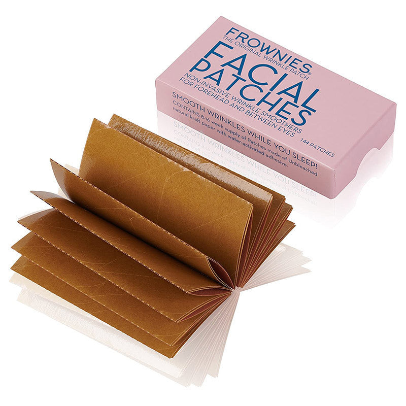 Wrinkle patches displayed closely with skincare essentials
