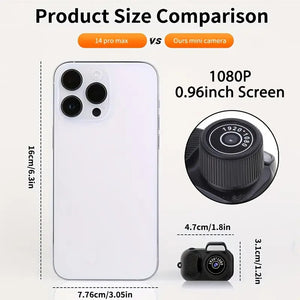 Mini Keychain Camera with 32GB Card