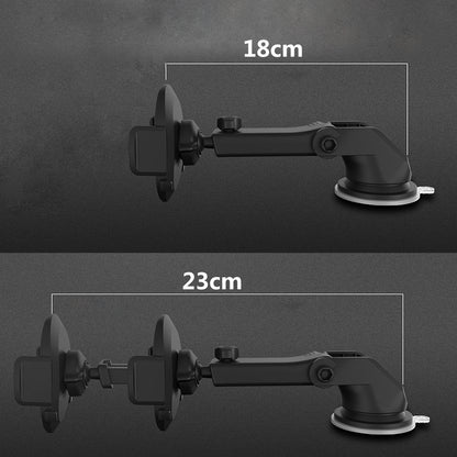 car phone holder telescopic dashboard suction mount