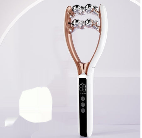 EMS face massager microcurrent V-Roller for skin lifting