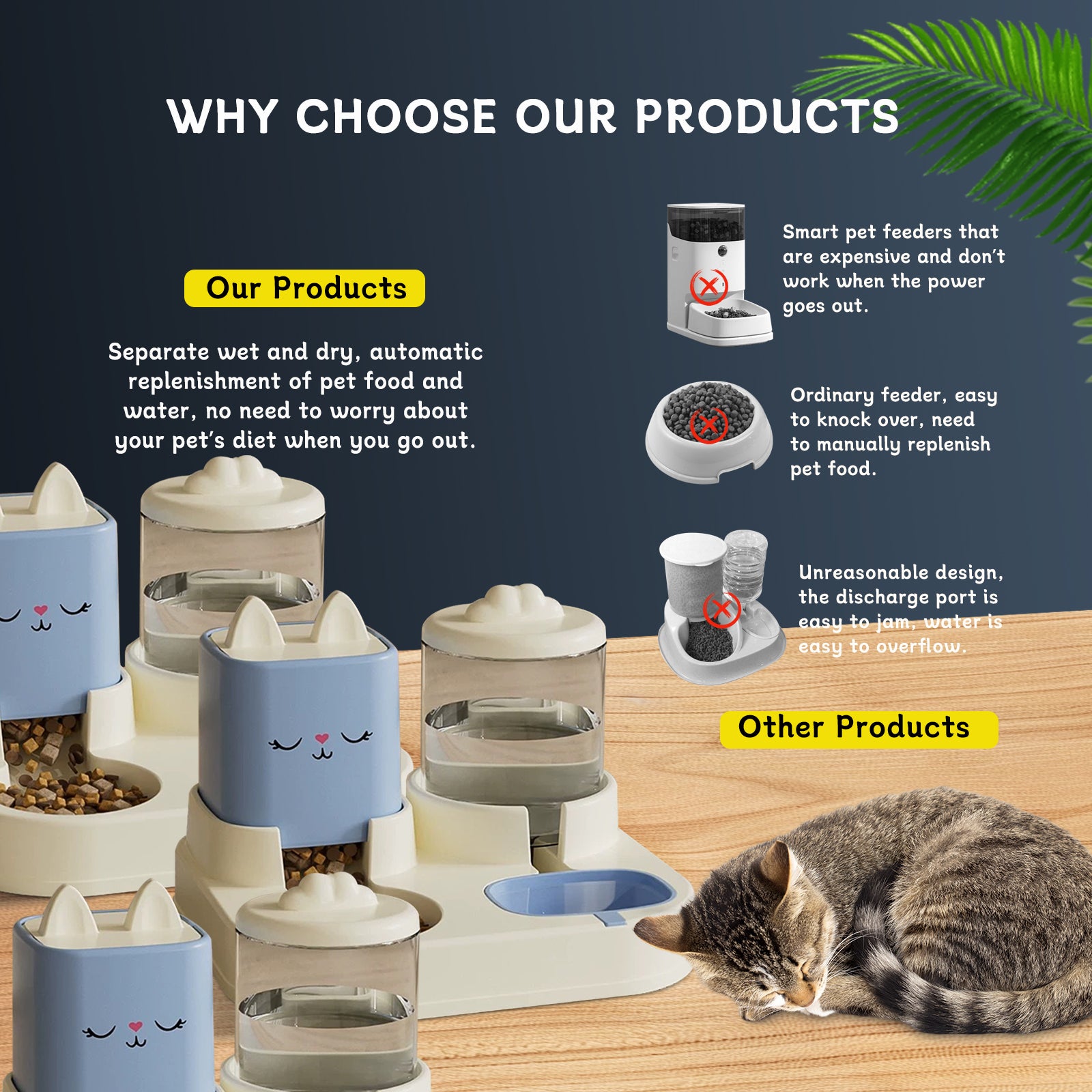 smart pet feeder water dispenser