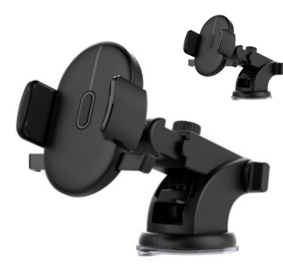 car phone holder telescopic dashboard suction mount