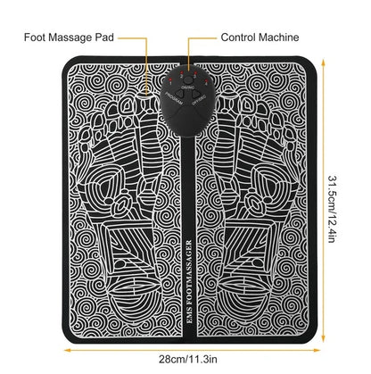 EMS Foot Massage Pad Electric Stimulator Massager Unit Leg