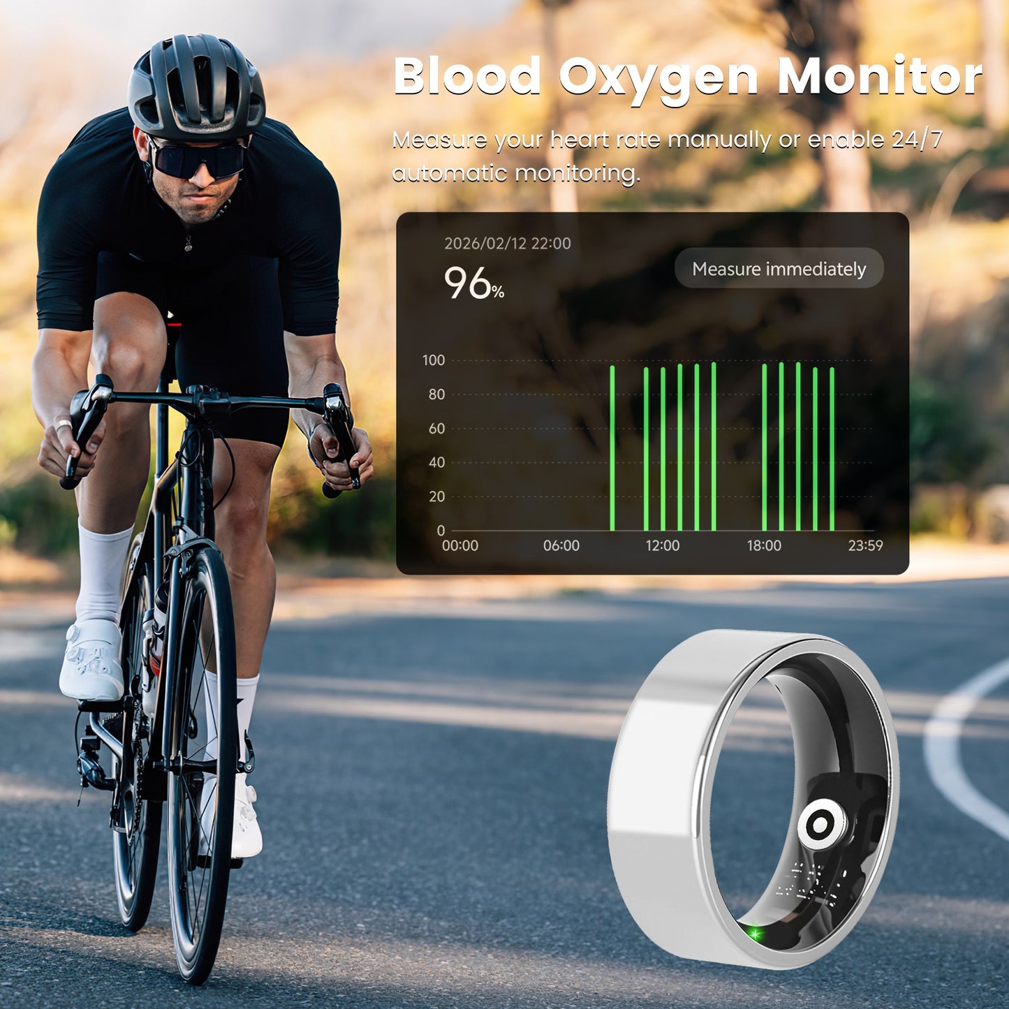 smart ring health tracker fitness monitor