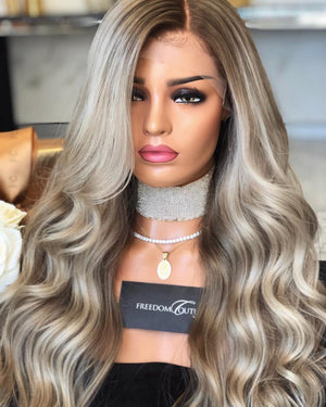 Long Middle-Part Wig | 65cm Natural-Look Style
