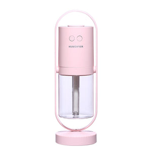 usb air humidifier with night light mist diffuser
