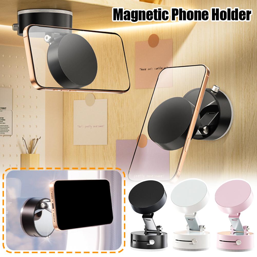 magnetic car phone holder suction cup mount