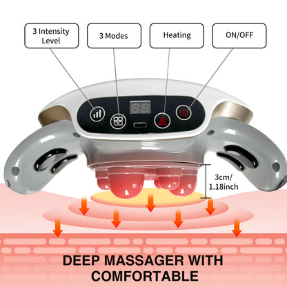 abdominal massager with heat therapy