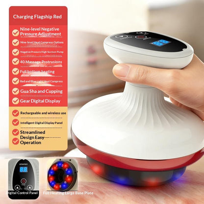 electric gua sha massager home cupping