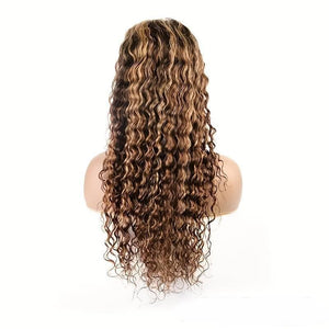Water Wave Lace Front Human Hair Wig