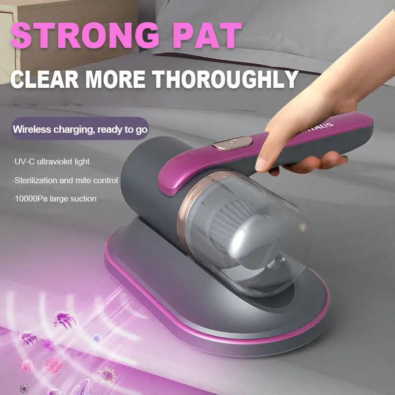 UV bed vacuum cleaner electric mite remover