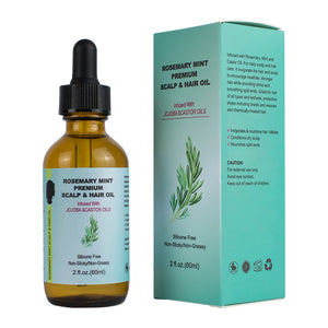 Hair Care Essential Oil Rosemary And Castor Oil For Smoothness