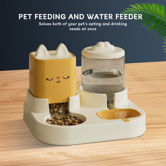smart pet feeder water dispenser