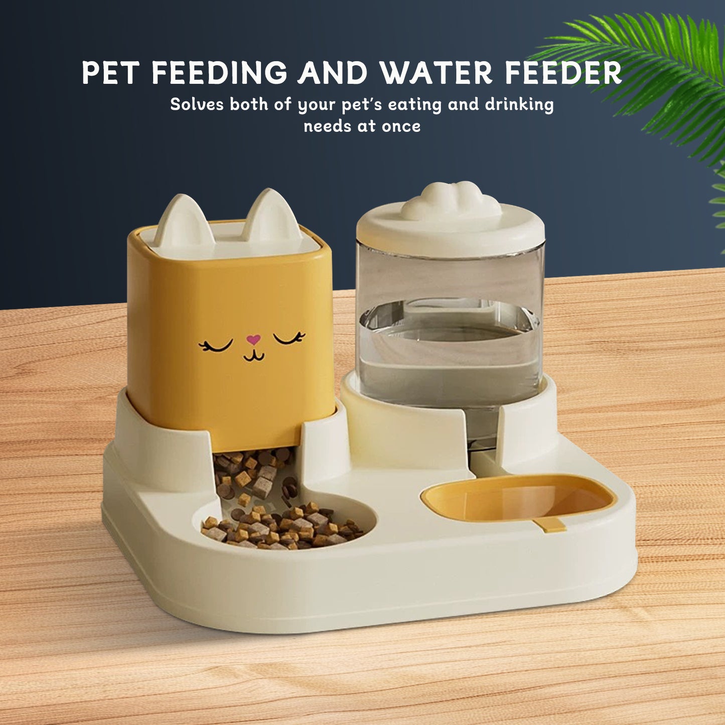 smart pet feeder water dispenser
