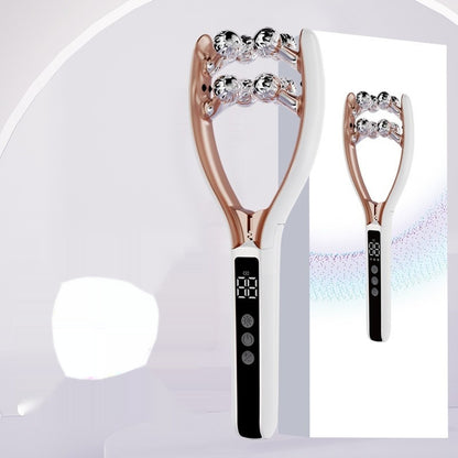 EMS face massager microcurrent V-Roller for skin lifting
