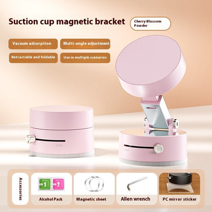 magnetic car phone holder suction cup mount