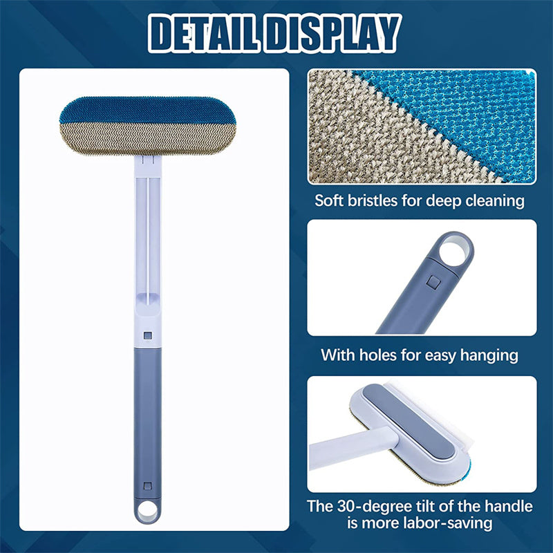 pet hair remover 4 in 1 brush design closeup