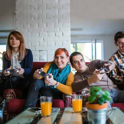 Shock Wired Game Controller Gamepad Compatible With Nintendo Wii Gamecube