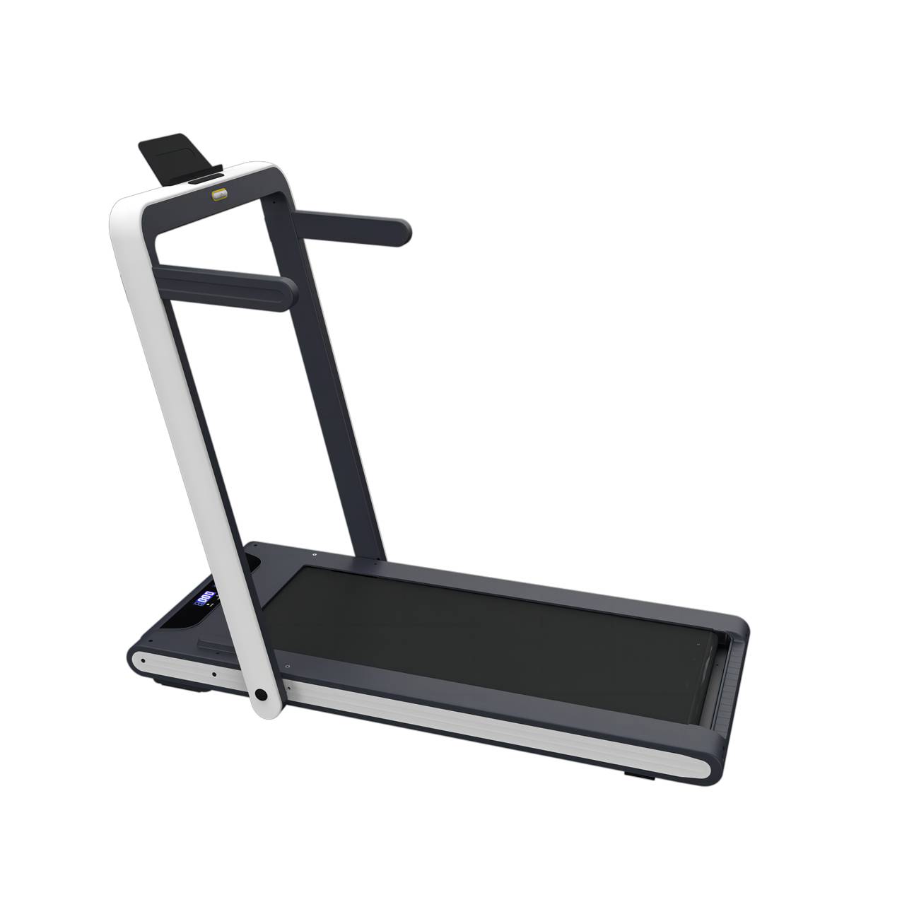 under desk treadmill in use under office desk