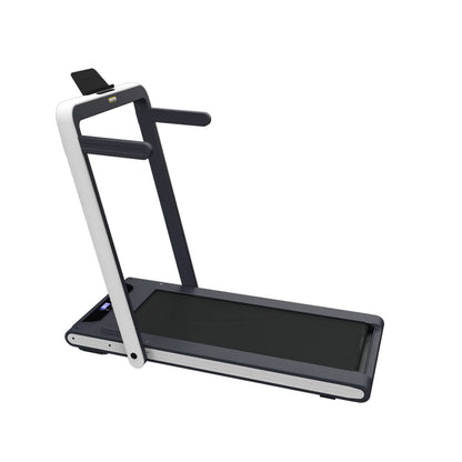 under desk treadmill in use under office desk