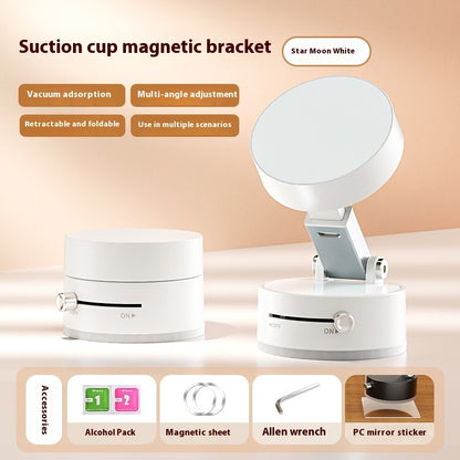 magnetic car phone holder suction cup mount