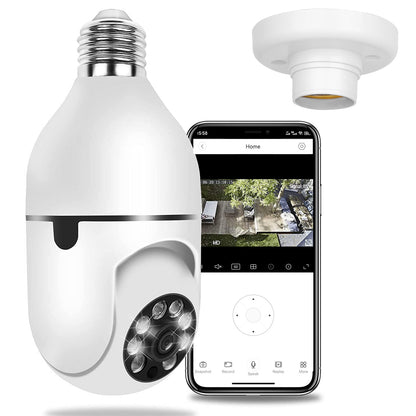 E27 WIFI Bulb Camera 1080P – Smart Home Security with Easy Installation