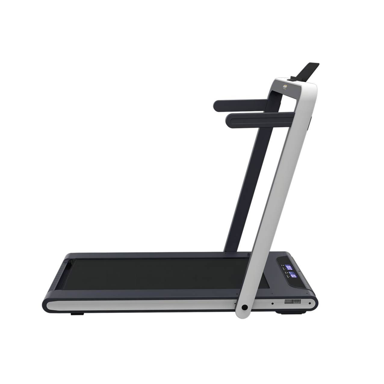 under desk treadmill in use under office desk