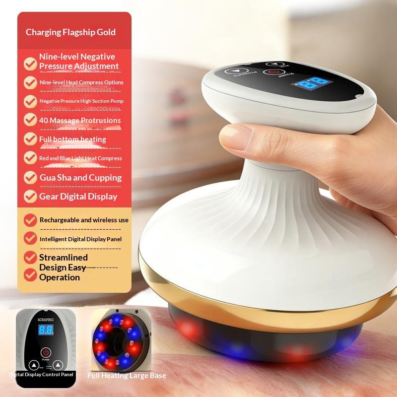 electric gua sha massager home cupping