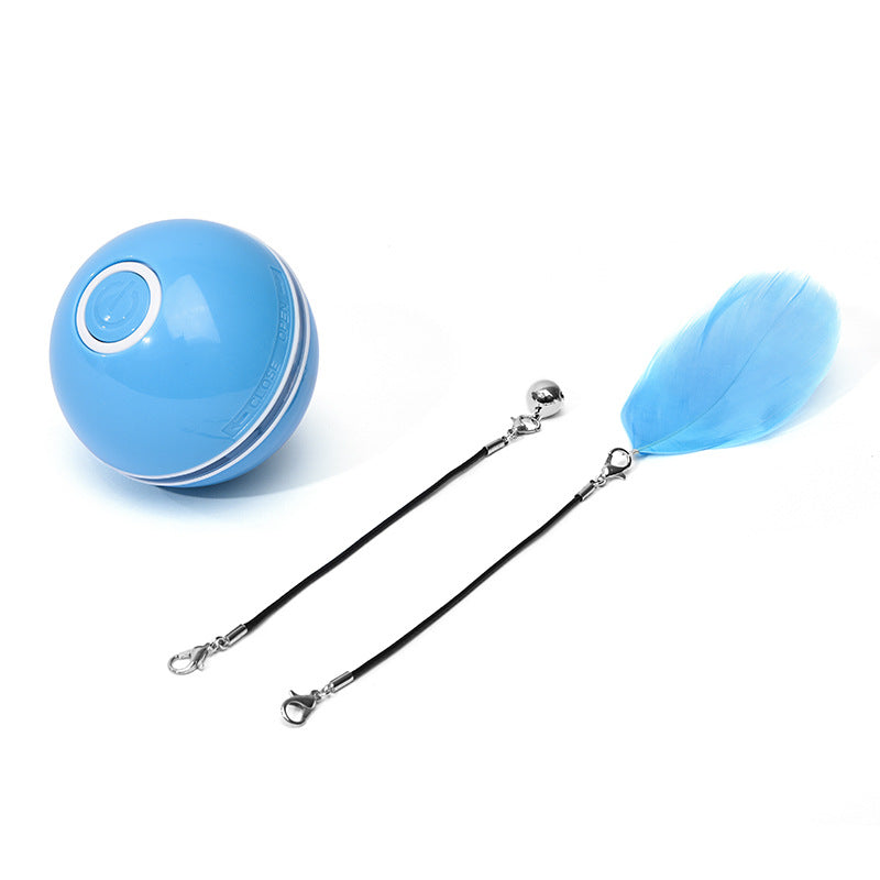 interactive cat toy ball LED rolling laser pet toy