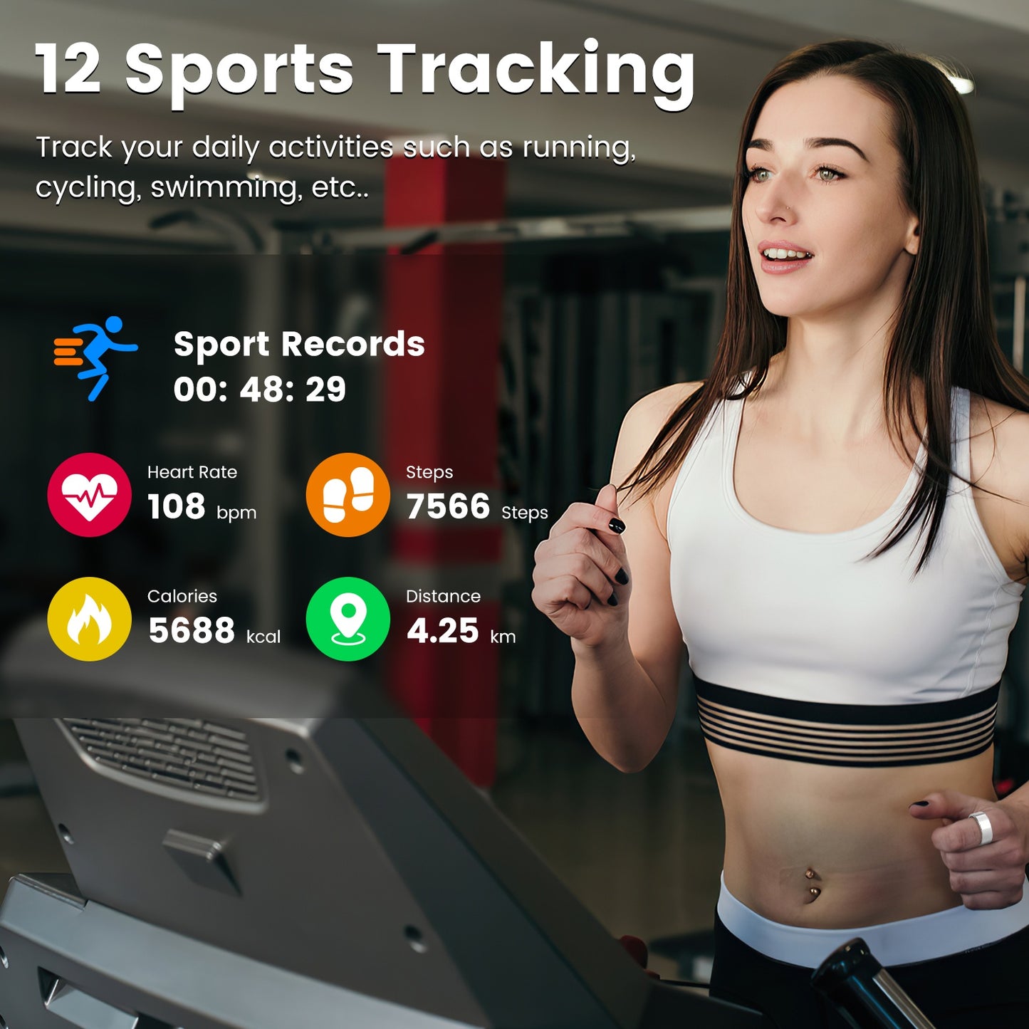 smart ring health tracker fitness monitor
