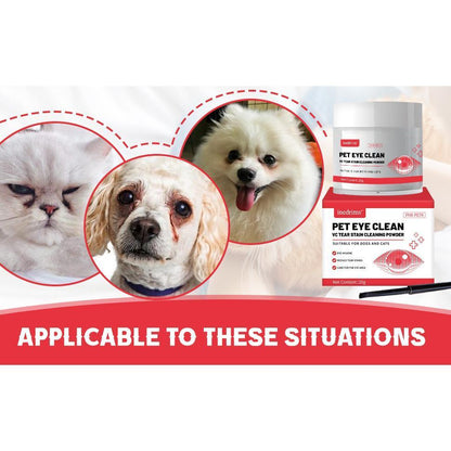 pet tear stain remover powder eye brightening