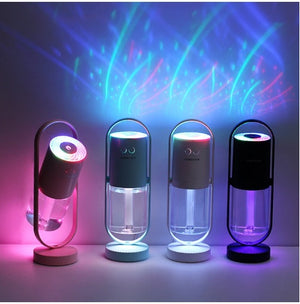 usb air humidifier with night light mist diffuser