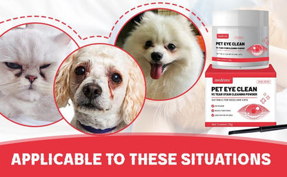 pet tear stain remover powder eye brightening