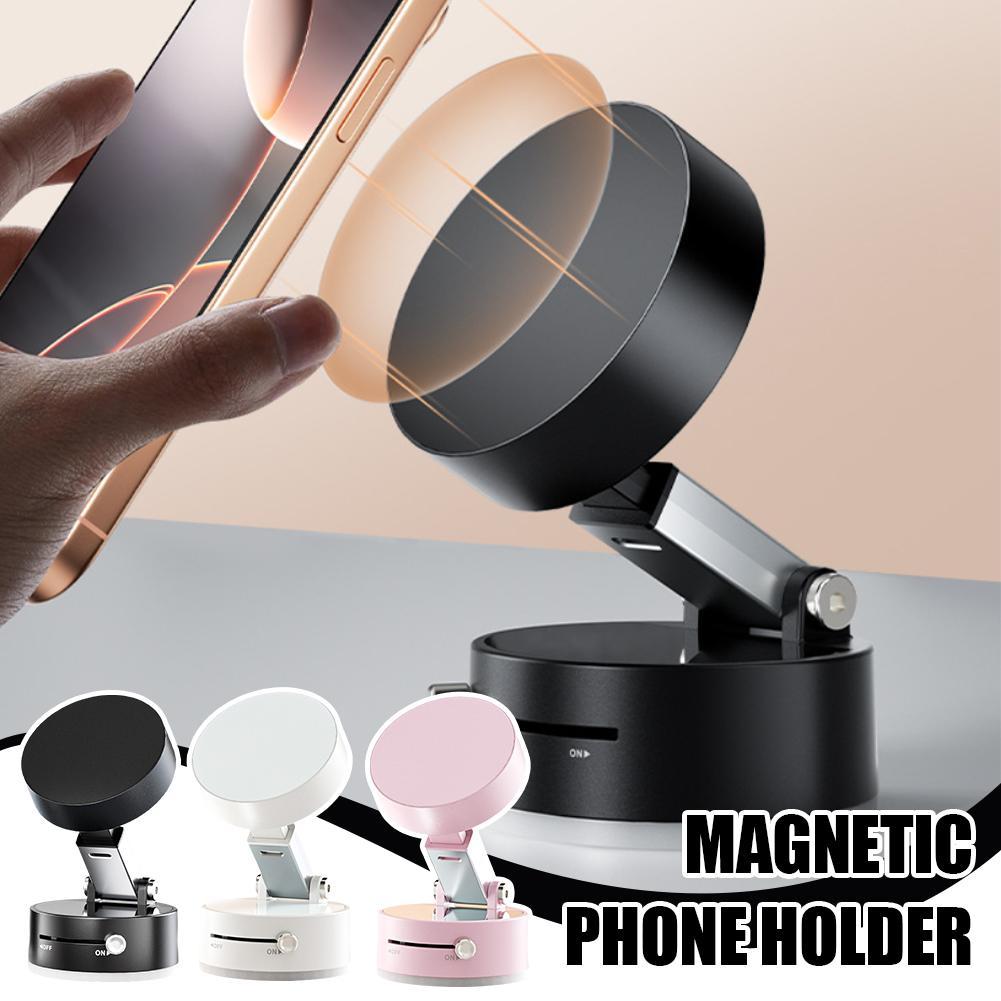 magnetic car phone holder suction cup mount