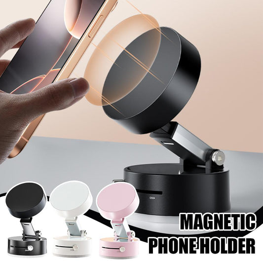 magnetic car phone holder suction cup mount