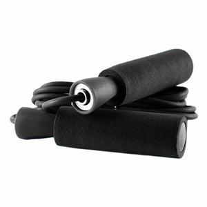 Speed jump rope adjustable tangle-free fitness rope
