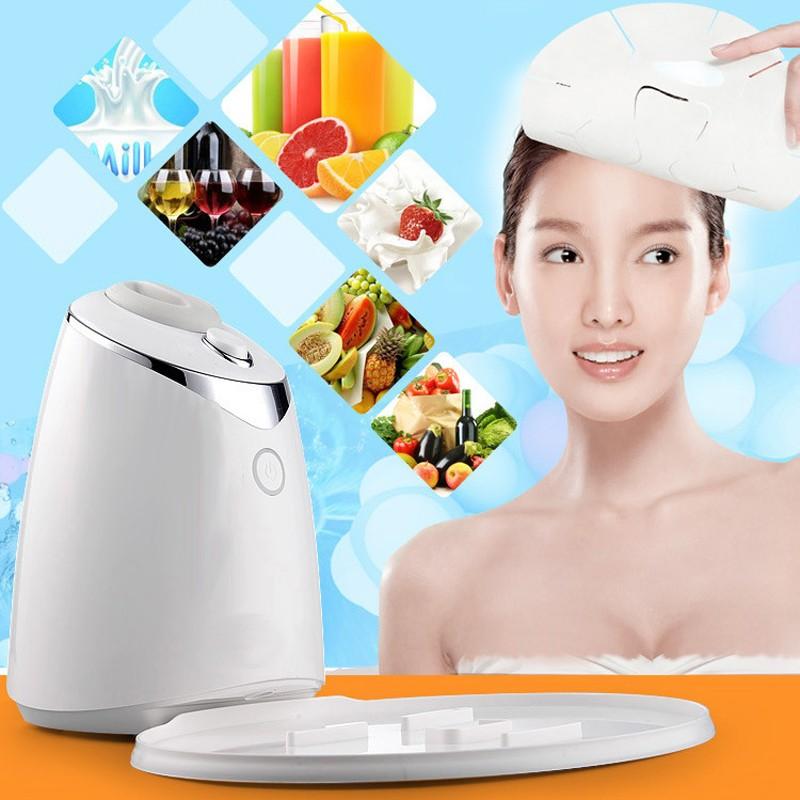 Face mask maker machine preparing DIY facial mask