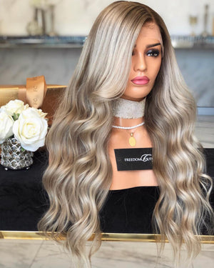 Long Middle-Part Wig | 65cm Natural-Look Style