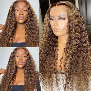 Water Wave Lace Front Human Hair Wig